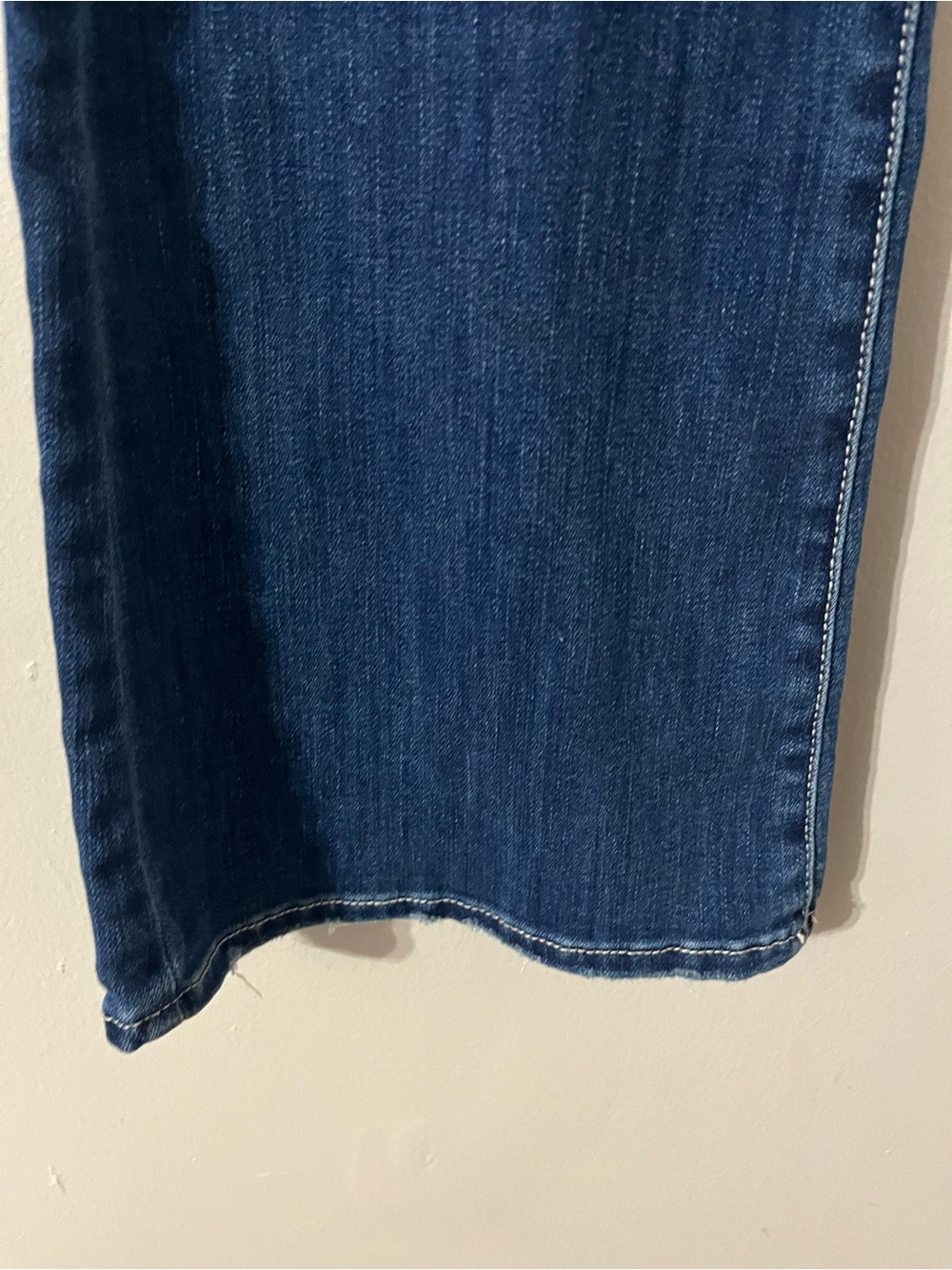 American Eagle Hi-Rise Artist Flare Jeans Women’s 6 X Long Super Stretch Blue - Picture 4 of 11